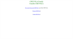 Desktop Screenshot of crevola.org